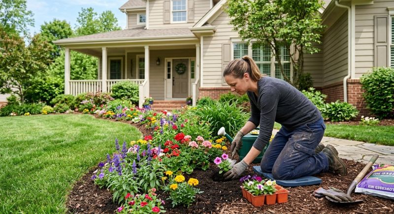 Flower Bed Mulching in Honolulu, HI