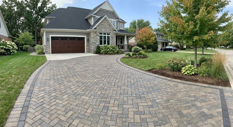 Stone Driveway Construction in Saint George, UT